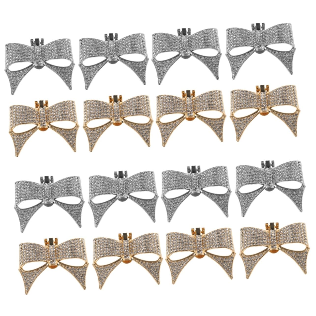 GALPADA fermagli per scarpe da matrimonio ciondoli per scarpe con strass fermaglio per piatto accessori per clip per decorazioni per cerimonie nuziali