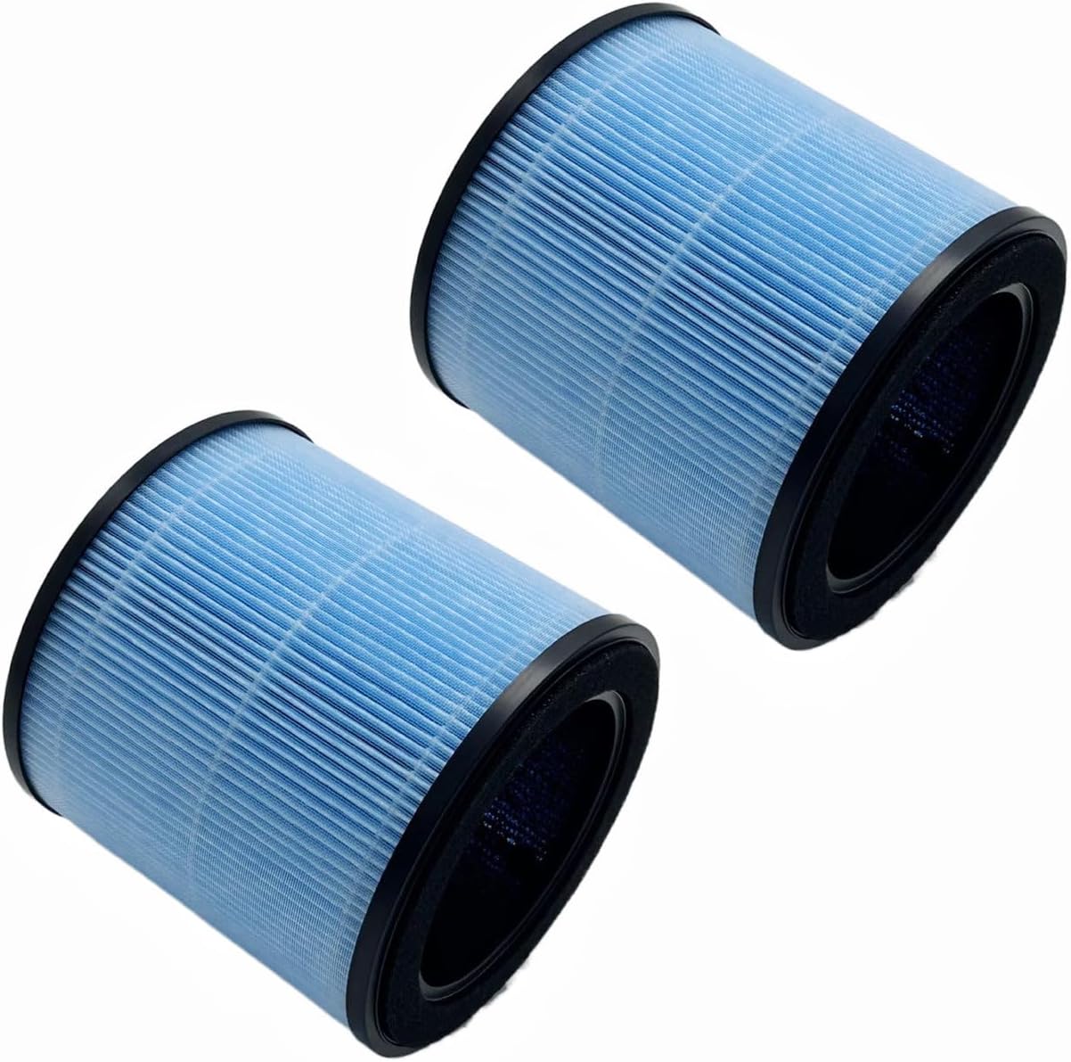 Filters Compatible with Homvana H201 and TEC Bean JH50G-M Air Purifiers, H13 True Filter Activated Carbon 2-IN-1 3-Stage Filtration Air Clean Dust, 2-Pack
