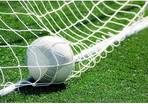 Miniatura 8 de Bnineteenteam Red de fútbol de fútbol, red de repuesto para portería de fútbol deportivo, tamaño completo, 6 x 4 pies, 8 x 6 pies, 12 x 6 pies, 24 x