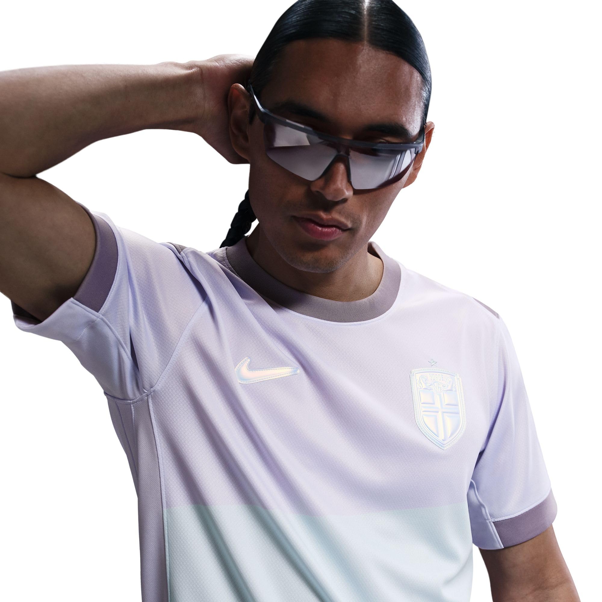Norwegen 2025 Stadium Away (Frauenteam) Nike Dri-FIT Replika-Fußballtrikot für Herren, FZ9027