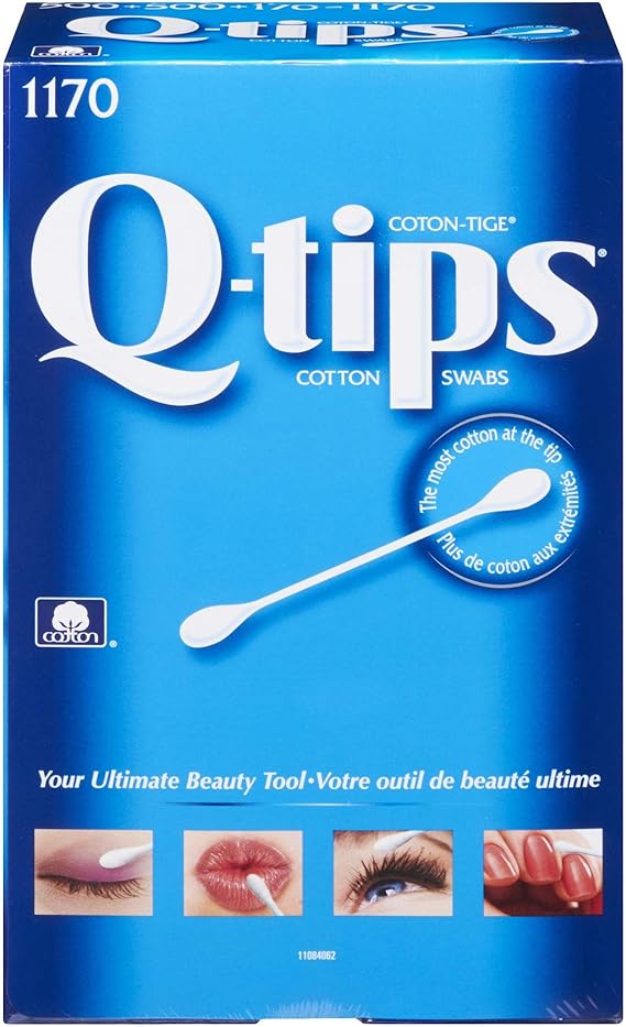 Qtips Cotton Swabs 1170 Count Amazon.ca Beauty & Personal Care