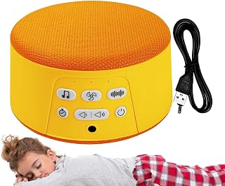 White Noise Machine|White Noise Machine For Better Sleep,Portable Electronic Gadget Natural Calming Rechargeable for Infant Kids Adults Bedroom Travel