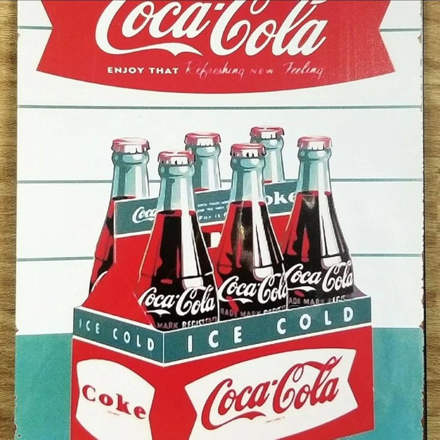 Amazon.co.jp: デザイン看板kコカコーラbポスター絵グッズ壁掛け