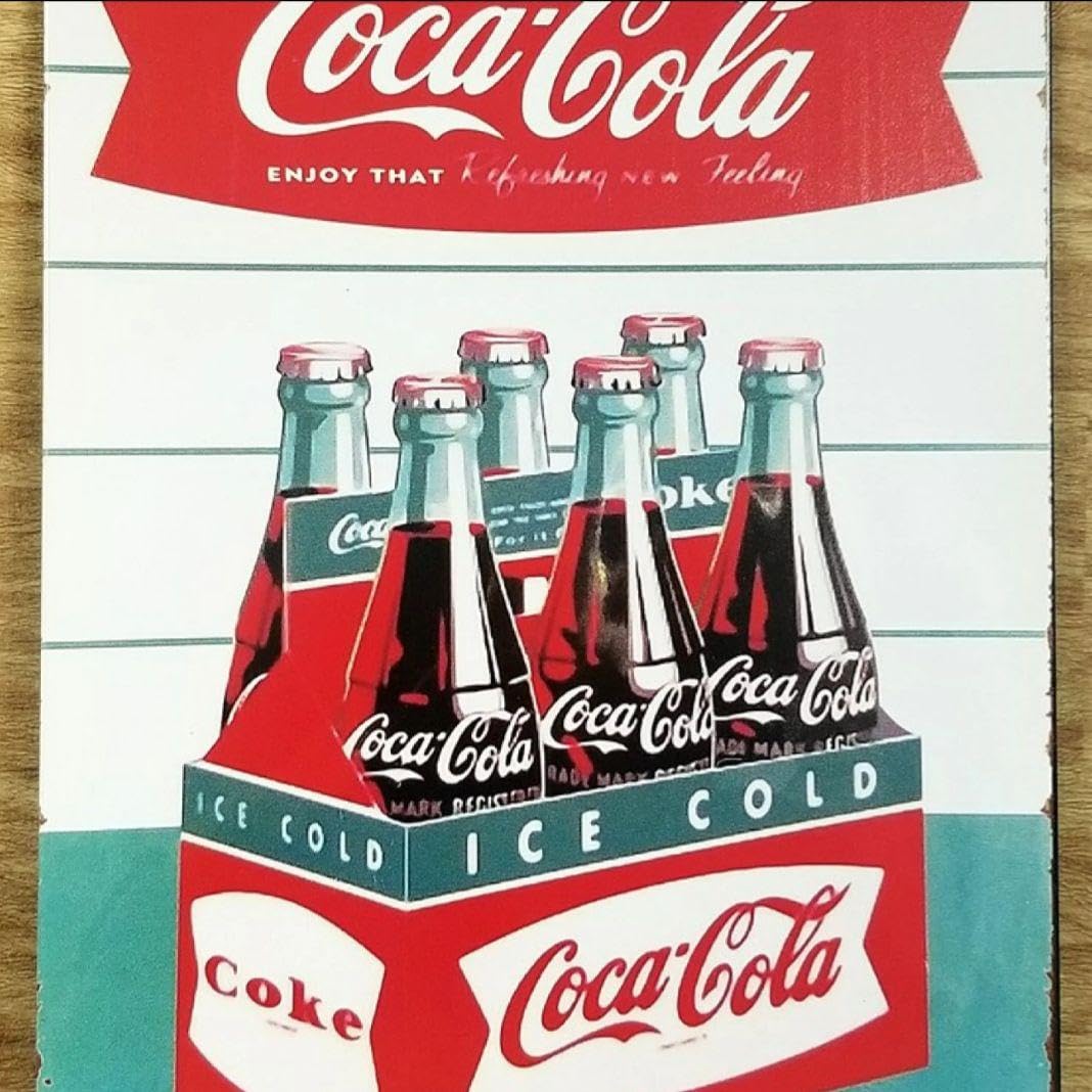 Amazon.co.jp: デザイン看板kコカコーラbポスター絵グッズ壁掛け