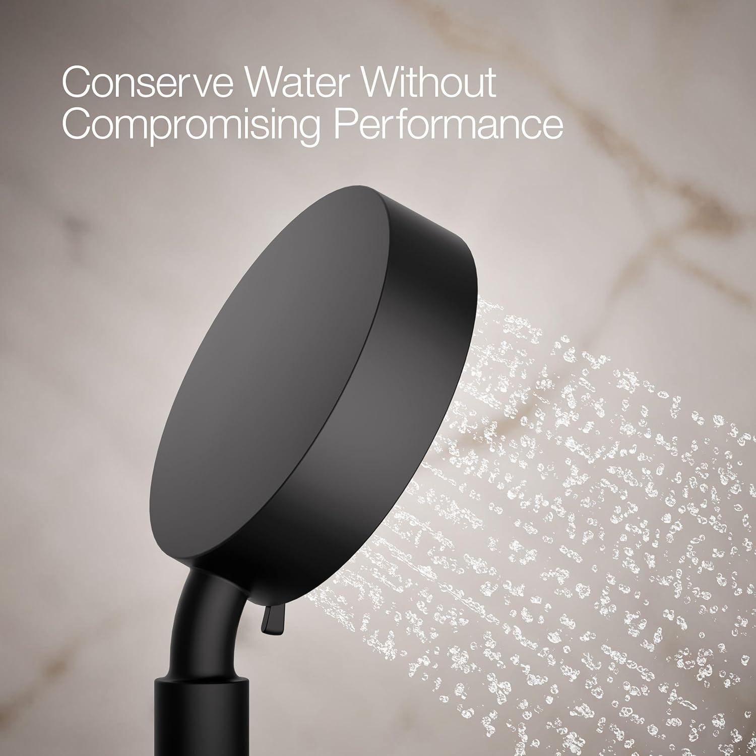 Kohler 22166-G-BL Purist® Four-function handshower, 1.75 gpm, Matte Black