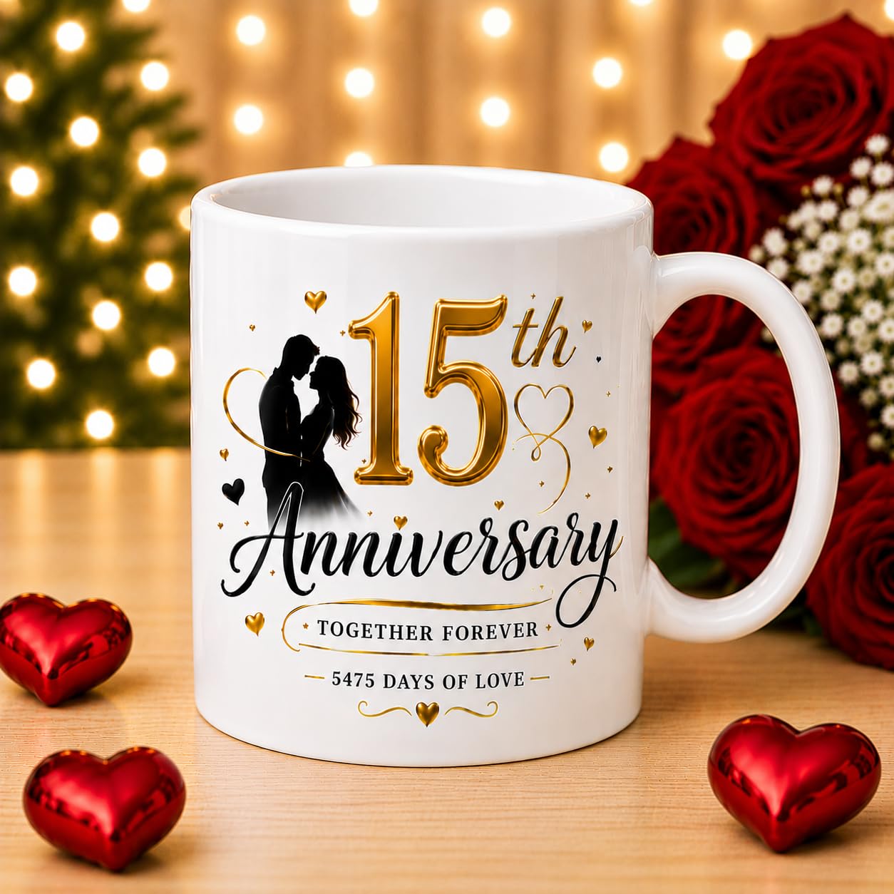 Buy Exprintify 13th Anniversary Mug for Husband Wife | Romantic