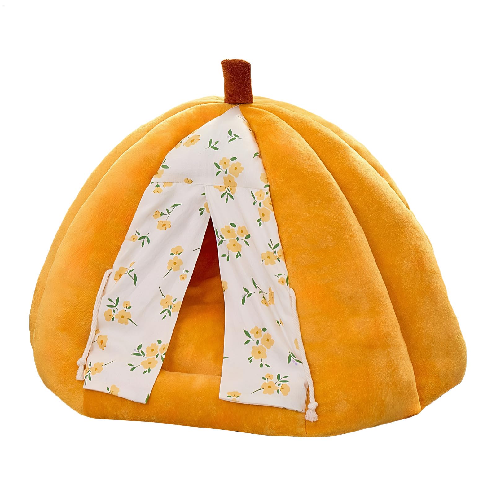 Lit pour chat fermé et cocooning idéal pour l'hiver au coin du feu