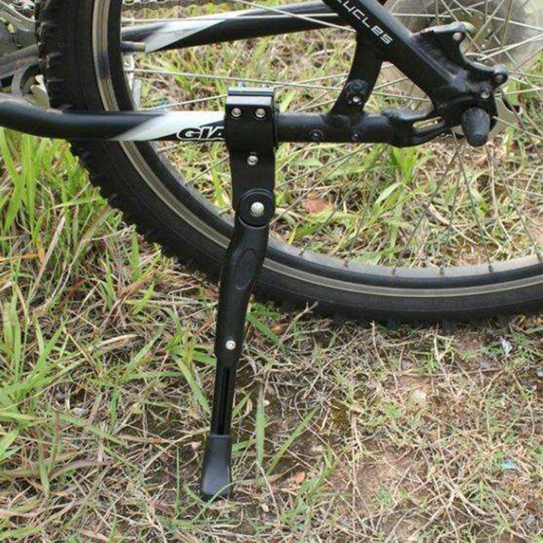 Amazon | キックスタンド 自転車 スタンド 六角レンチ付き 長さ調節