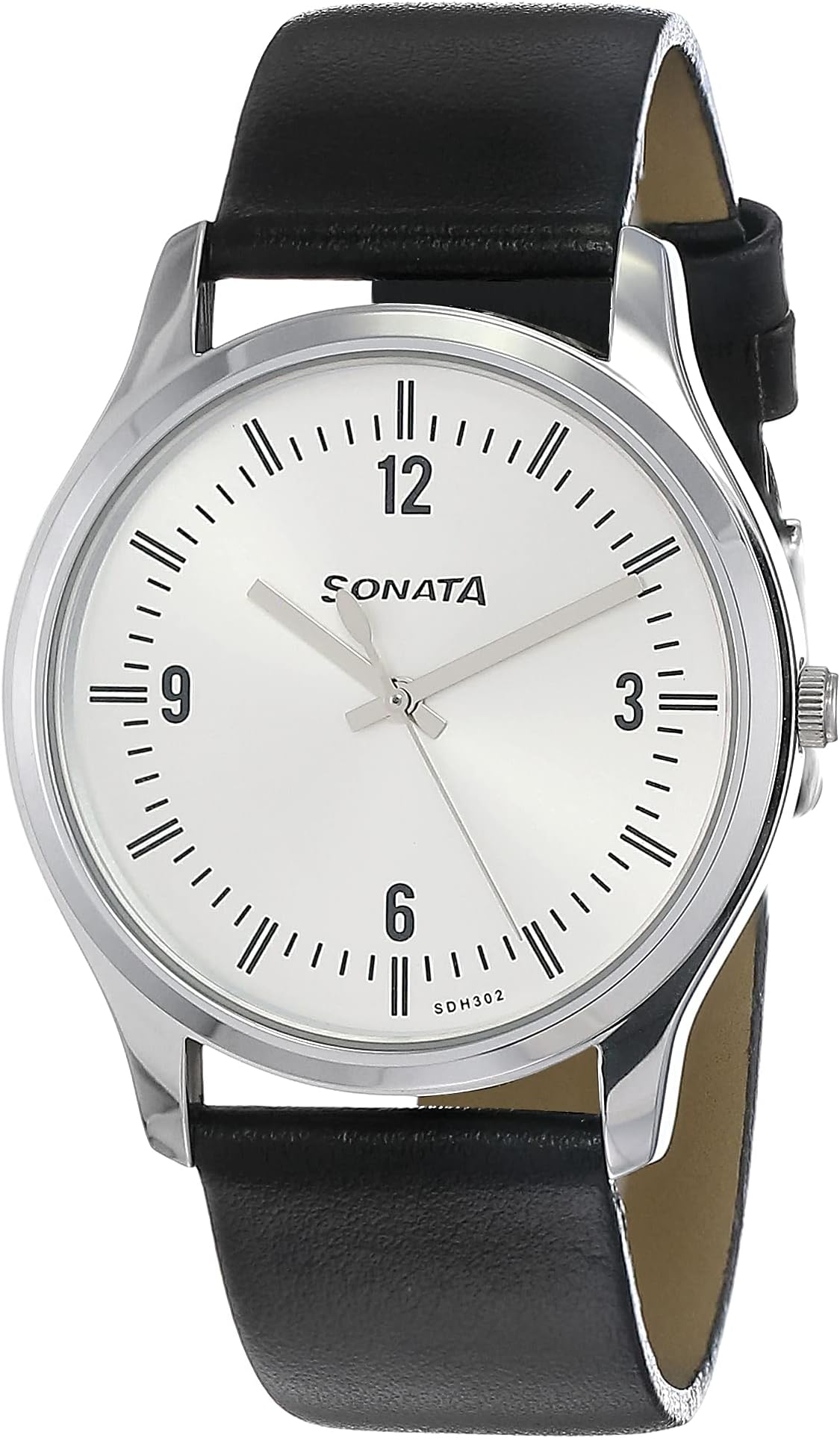 Essentials Analog Silver Dial Men's Watch-77082SL01