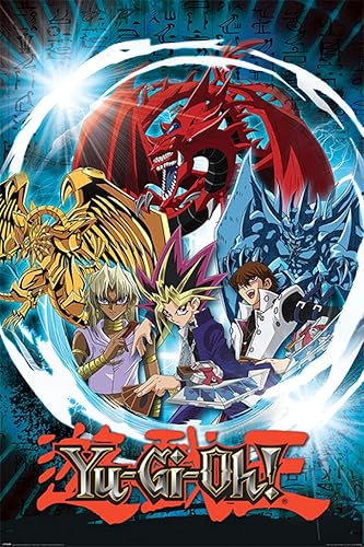 Yu Gi Oh Unlimited Future Characters Japanese Manga Series Cool Wall Decor Póster impreso de 24 x 36 pulgadas