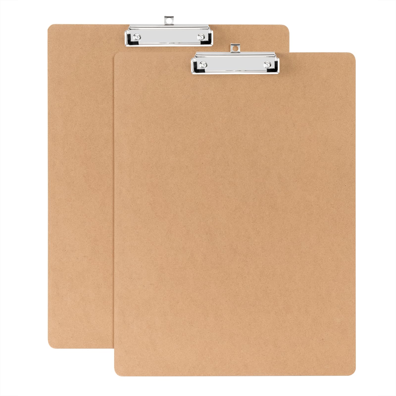 Lot de 2 Très Grand Porte-bloc DIN A3 en bois, Version Verticale, en fibre MDF, pour écrire, Dessiner, peindre et esquisser à l'école, à la maison et à l'extérieur