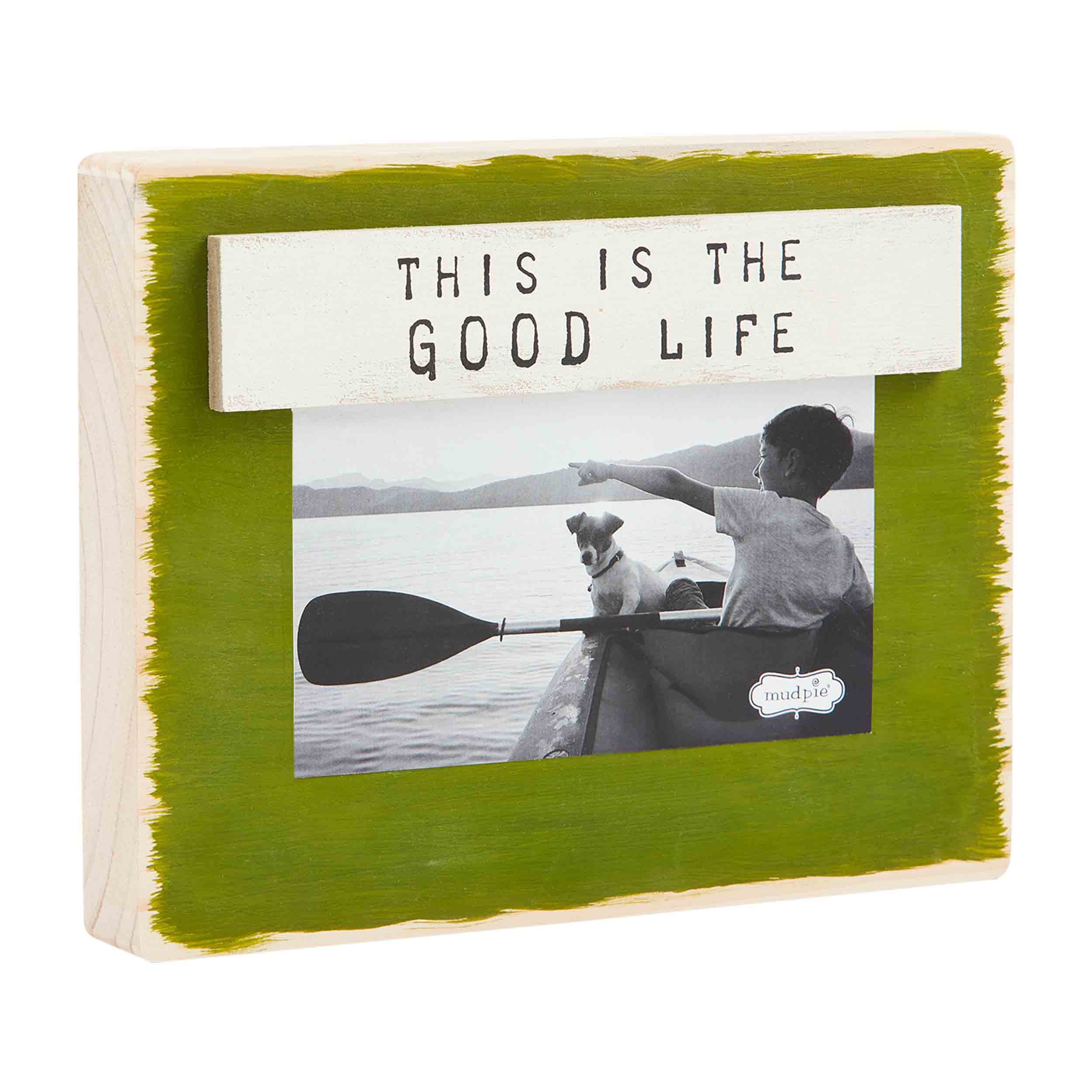 Mud Pie Lake Magnetic Block Frames, Good, 9