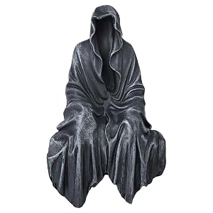 Resin Tabletop Gothic Decor Sitting Statue Resin Statue Gothic Decor Fits On Sturdy Shelf and Has A Cool