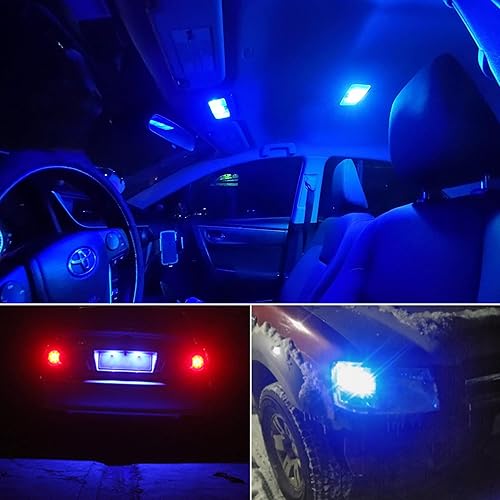 Miniatura 3 de Phinlion - Luces LED, 4 unidades T10 2835 8 W