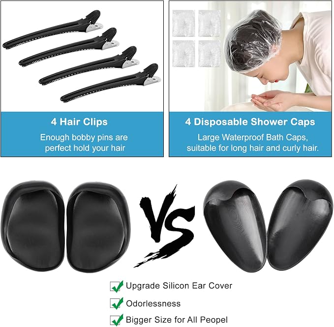 Kit profesional para teñir cabello con 19 piezas miniatura 6
