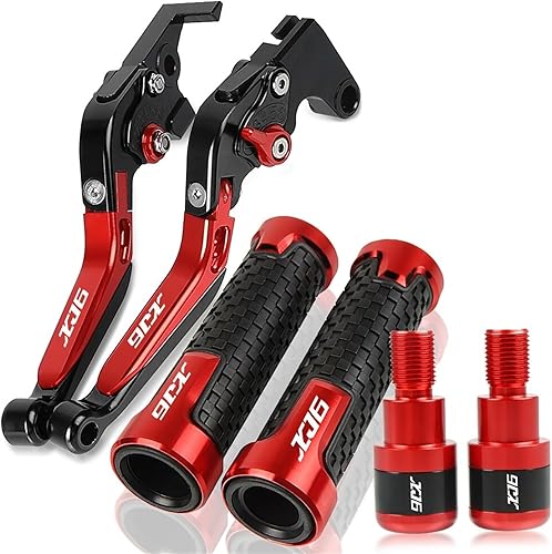 Miniatura 10 de Motocicleta para Y&AMAHA XJ6N XJ6 N XJ6DIVER XJ6 Diver 2009-2015 2014 2013 2012 2010 Palanca de embrague de freno manillar empuñaduras extremo Gris1