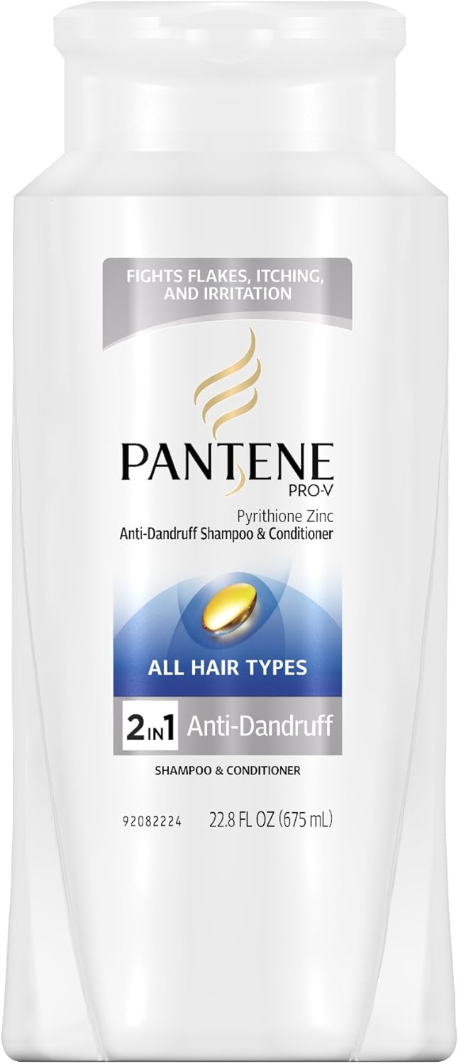 Pantene Pyrithione Zinc Antidandruff Shampoo and Conditioner, 22.8