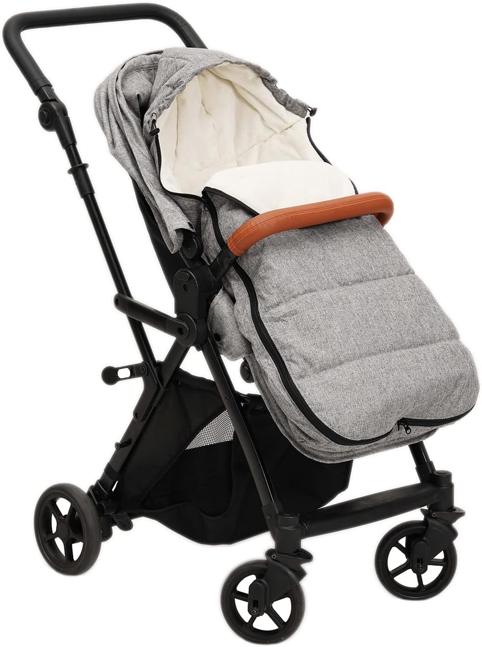 WarmSleeping Bag for Baby & Infant,Waterproof Winter Outdoor Tour Universal Stroller Footmuff with All Neat Features,Fits All Stroller, M6-36 Toddler 3 in 1 Stroller Bunting Bag (Gray) : Baby