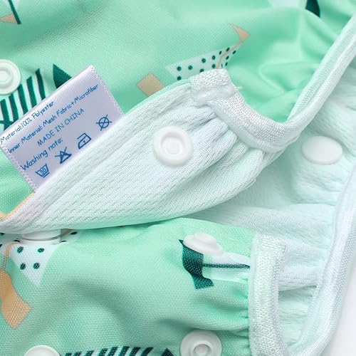 Miniatura 4 de Storeofbaby Pañales de natación reutilizables para bebés recién nacidos de 0 a 3 años