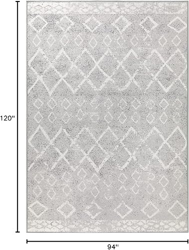 Miniatura 152 de Antep Rugs - Alfombras antideslizantes de 3 x 5 pies (antideslizante) con parte trasera de goma, de estilo antiguo, bohemio, marroquí y con pelo