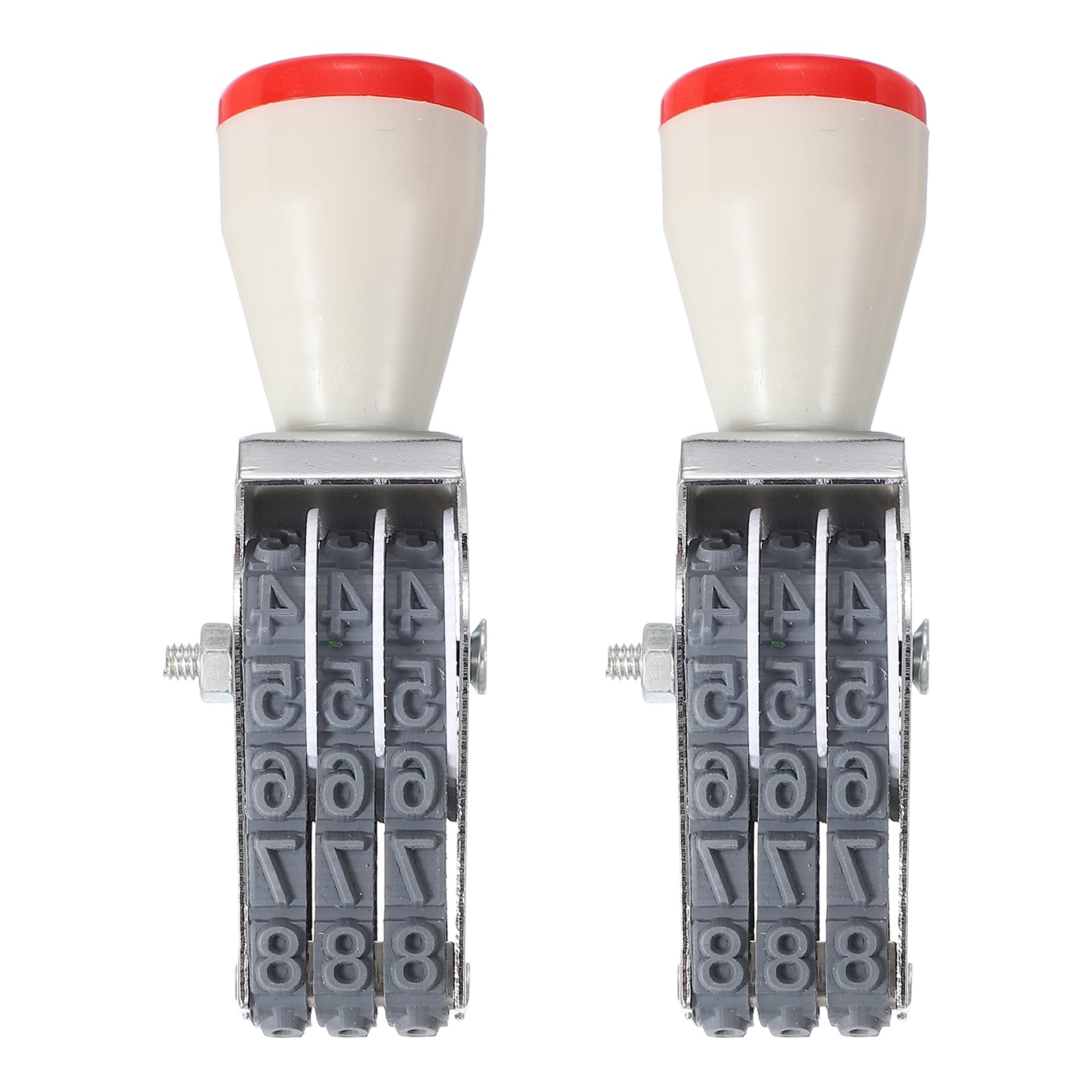 Encreur à rouleau 2 Pcs PATIKIL alphabet chiffre symbole pour loisirs créatifs