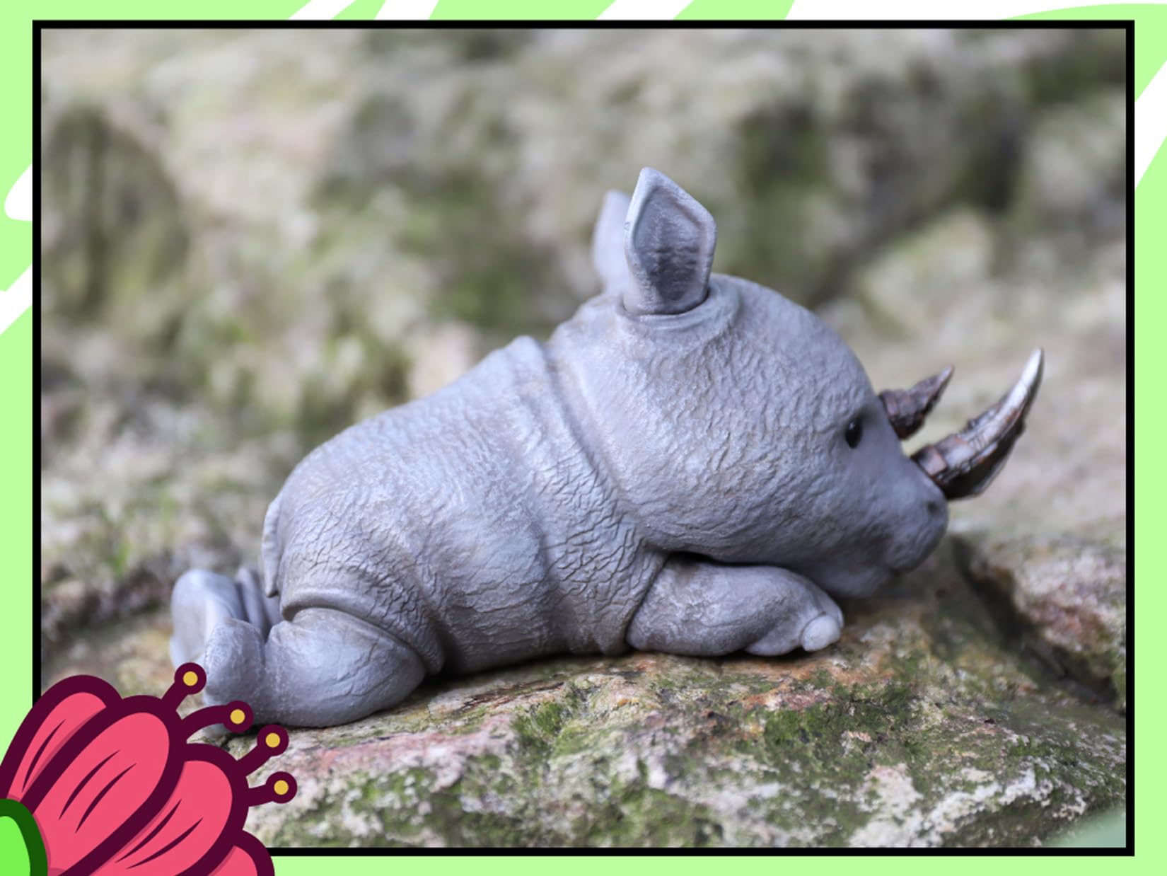 Amazon | BACALYSO | JACKSDX動物保護法 サイの角 15cm級 犀 奇蹄目