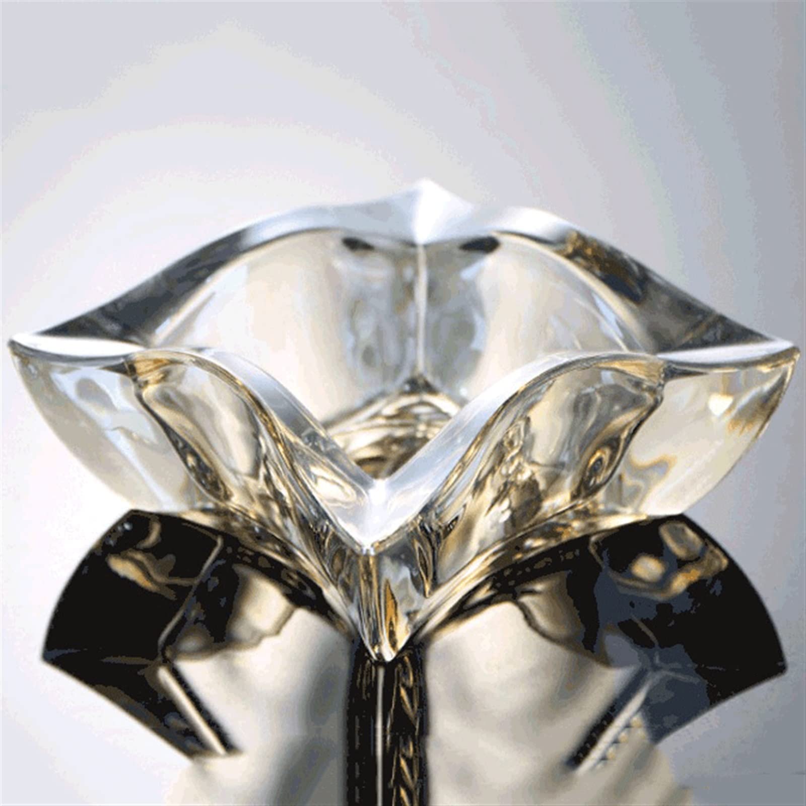 Posacenere Prism in Vetro, Posacenere per Soggiorno, Camera da Letto, Hotel, Posacenere Trasparente, Posacenere Prism in Vetro Trasparente, Posacenere per Esterni,2
