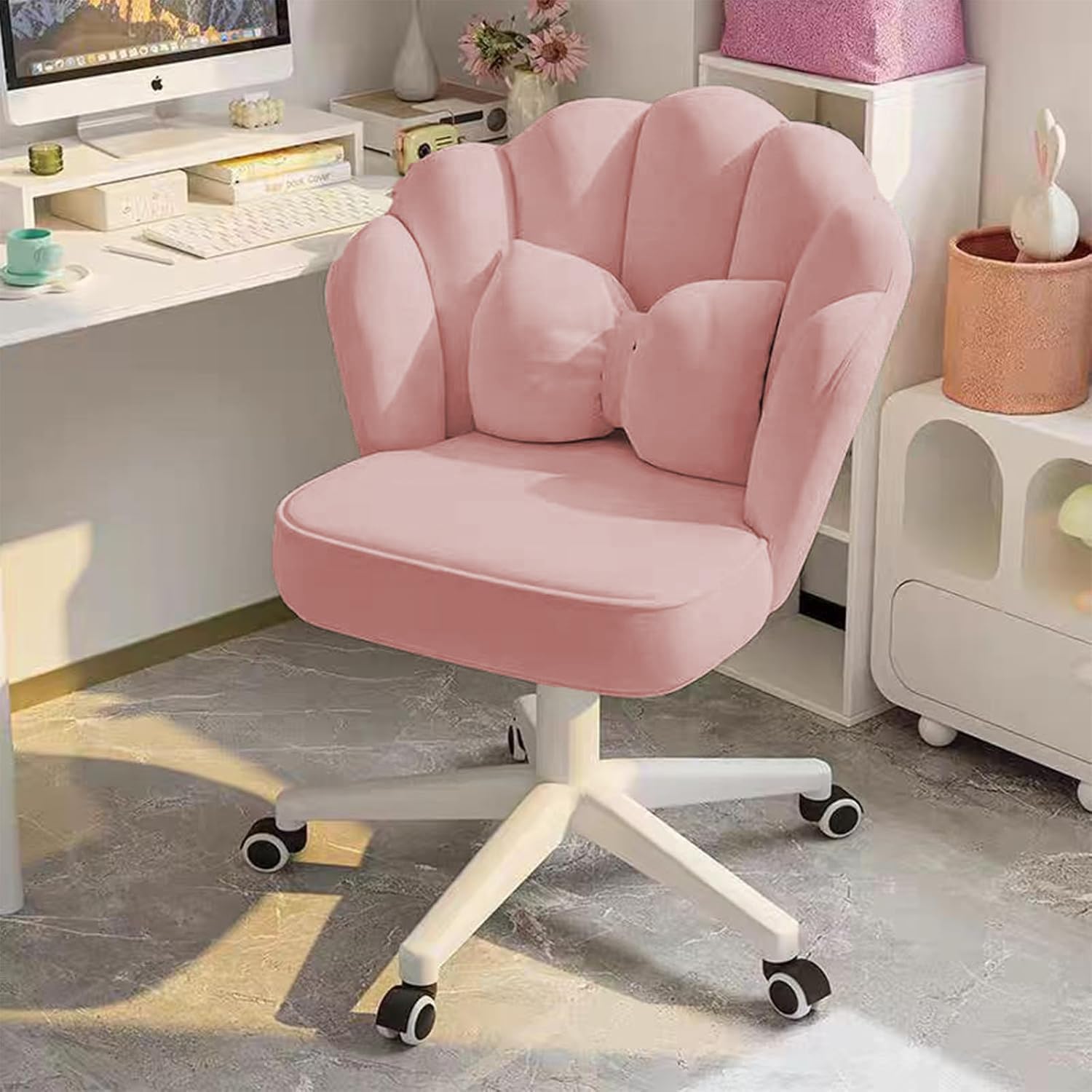 Amazon.co.jp: LBFXQドレッサーチェア 椅子 可愛い イス 北欧スタイル
