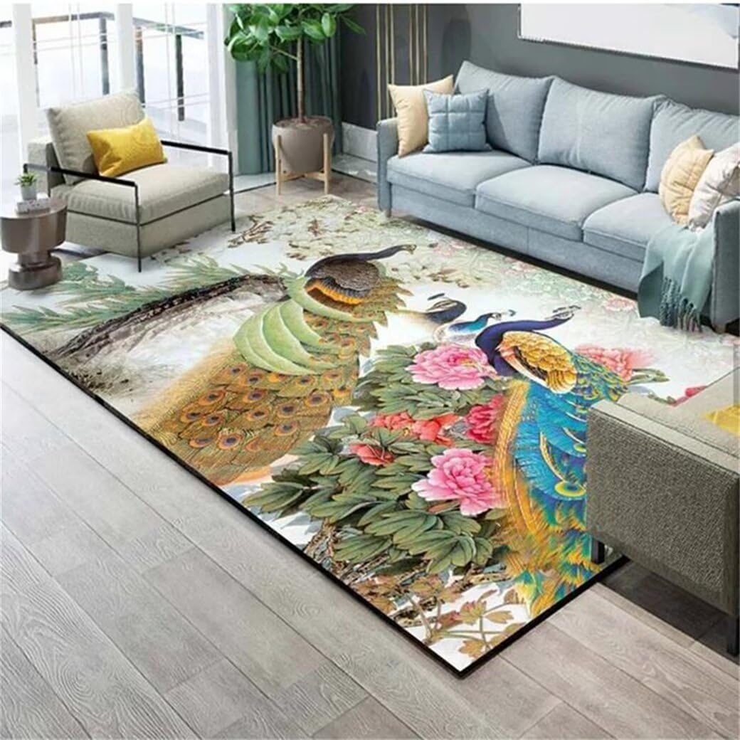 Tapis de salon lavable en machine pour éliminer les taches tenaces sur grand tapis