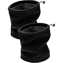 Winter Neck Warmer Gaiter for Men Women Ski Fleece Winter Scarf Windproof Face Mask for Skiing Hiking Cycling