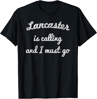 LANCASTER PA PENNSYLVANIA Funny City Trip Home Root USA Gift T-Shirt