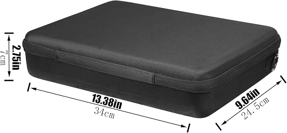 co2CREA Hard Travel Case for Epson Workforce WF-100 Wireless Mobile Printer