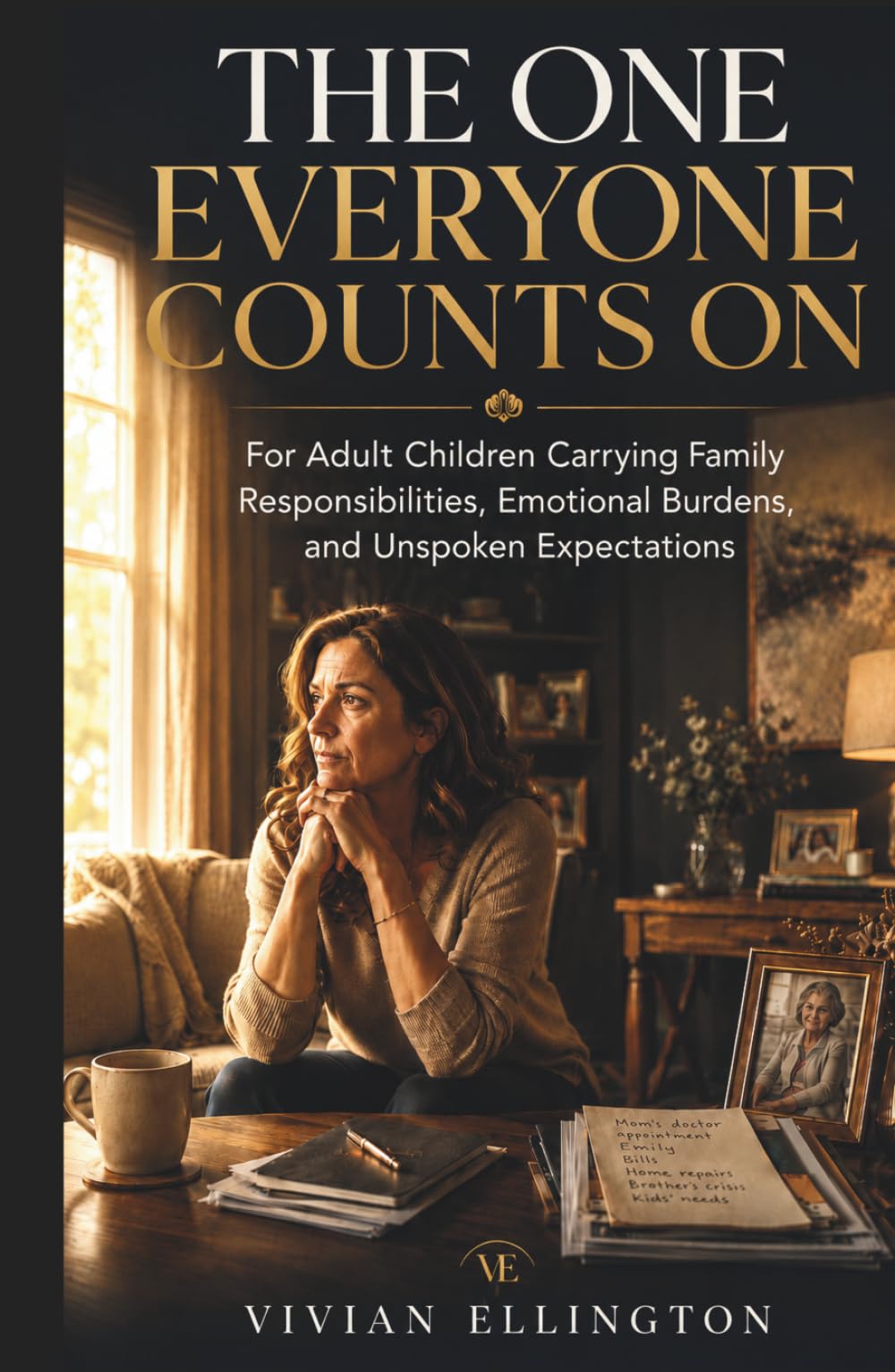 THE ONE EVERYONE COUNTS ON: For Adult Children Carrying Family Responsibilities, Emotional Burdens, and Unspoken Expectations (Family Emotional Boundaries Series)