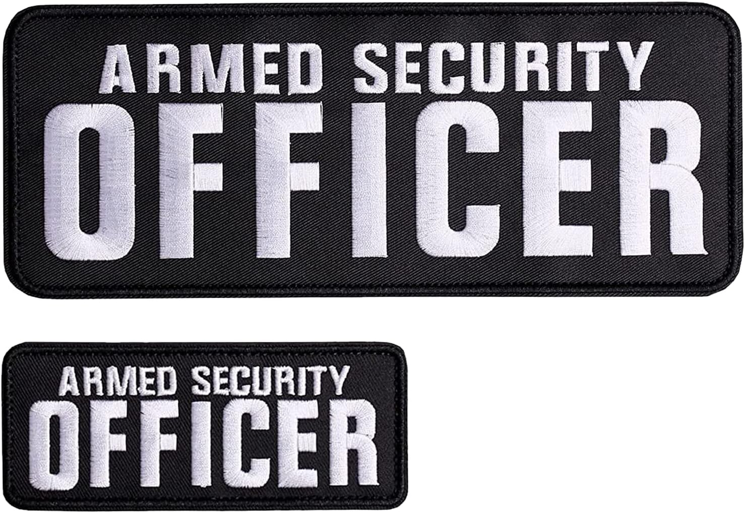 Amazon.com: Armed Security Officer Embroidered Patches Hook and Loop ...