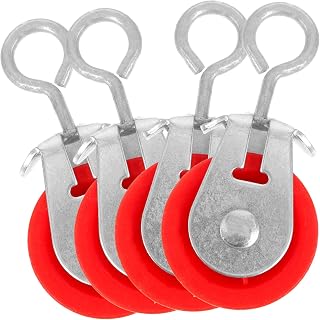 POPETPOP 4Pcs Convenient Greenhouse Pulley Sturdy Vent Pulleys for Easy Airflow Control Multi Use Accessory for Professional Gardening and Plant Growth Management