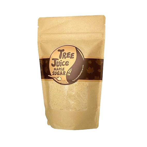 Tree Juice 100% Pure Grade A Maple Sugar, 1 Pound Bag