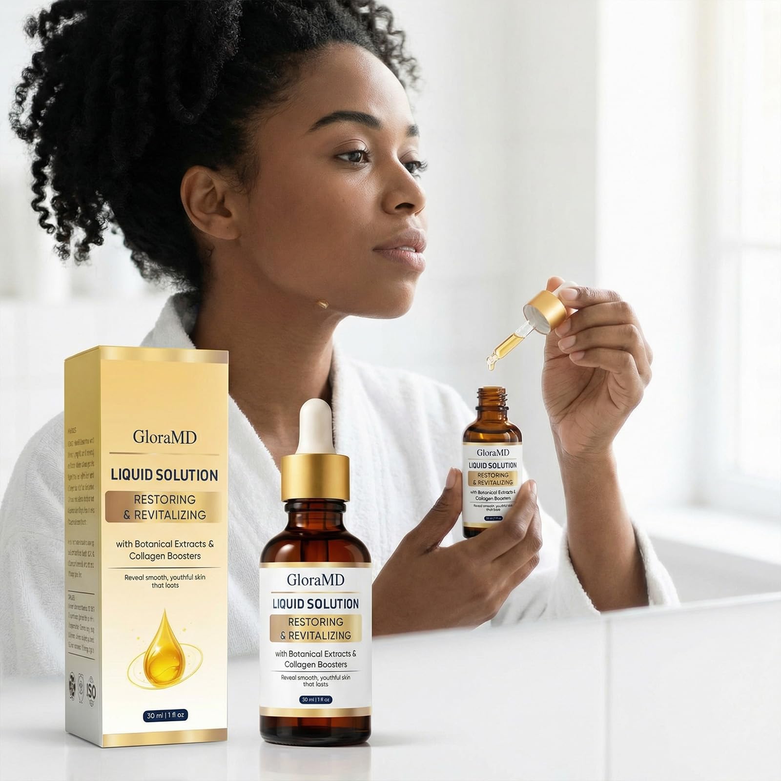 Gloramd Face Lifting Serum with Peptides & Collagen