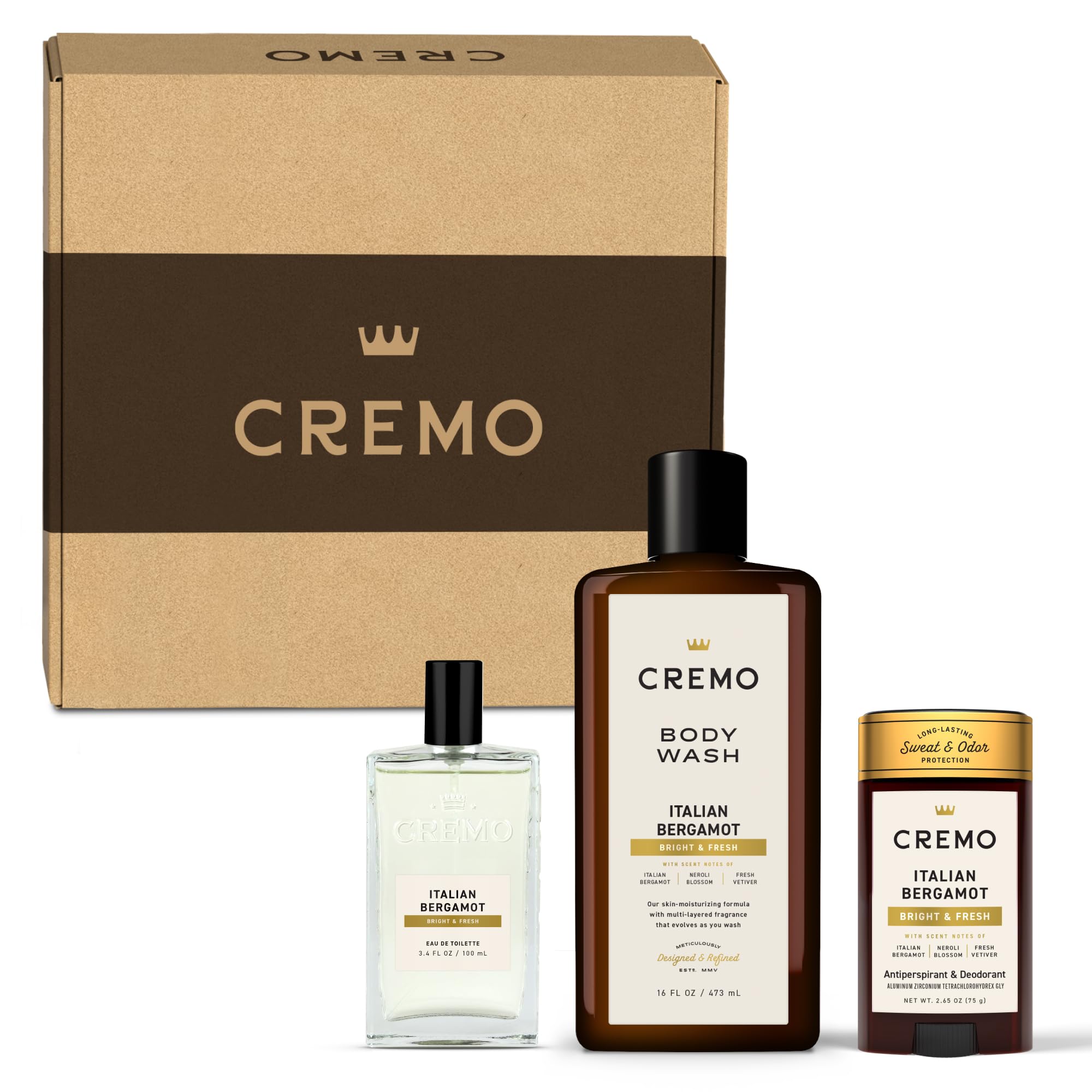 Cremo Italian Bergamot Gift Set