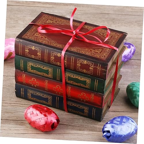 Miniatura 5 de KALLORY 36 Pcs Crafts Bows Ribbons Curling Craft Ribbons Present Wrapping Ribbons DIY Packing Grosgrain Ribbons for Crafts Holiday Florist Wedding