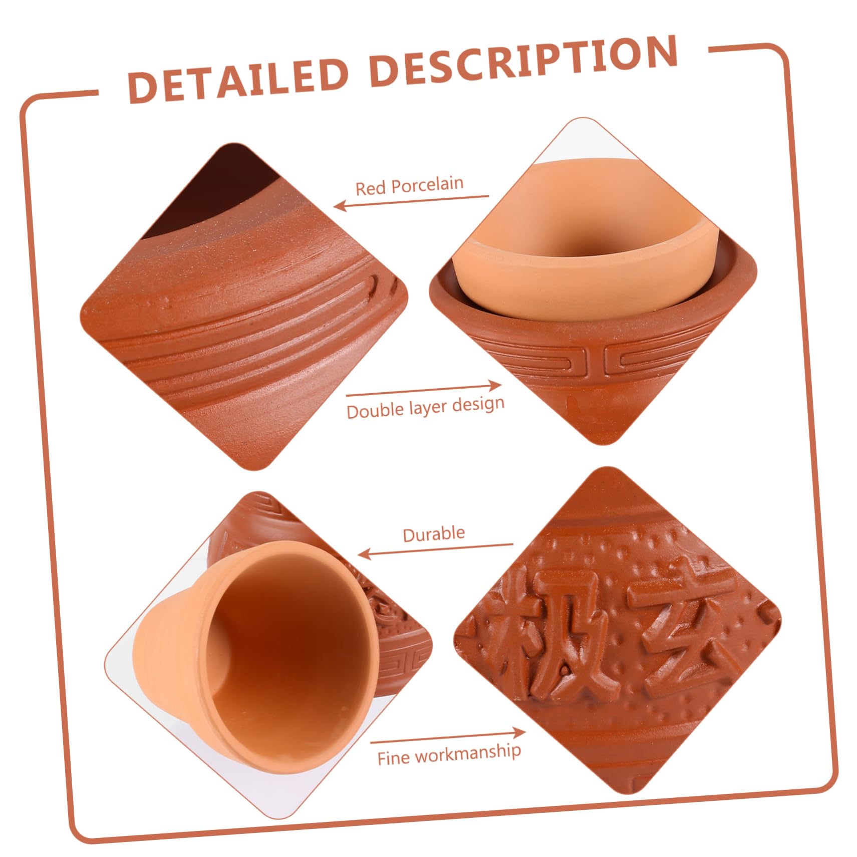 GOOHOCHY Moxibustion Therapy Massager Heat Therapy Tool Ancient Method Moxibustion Cup