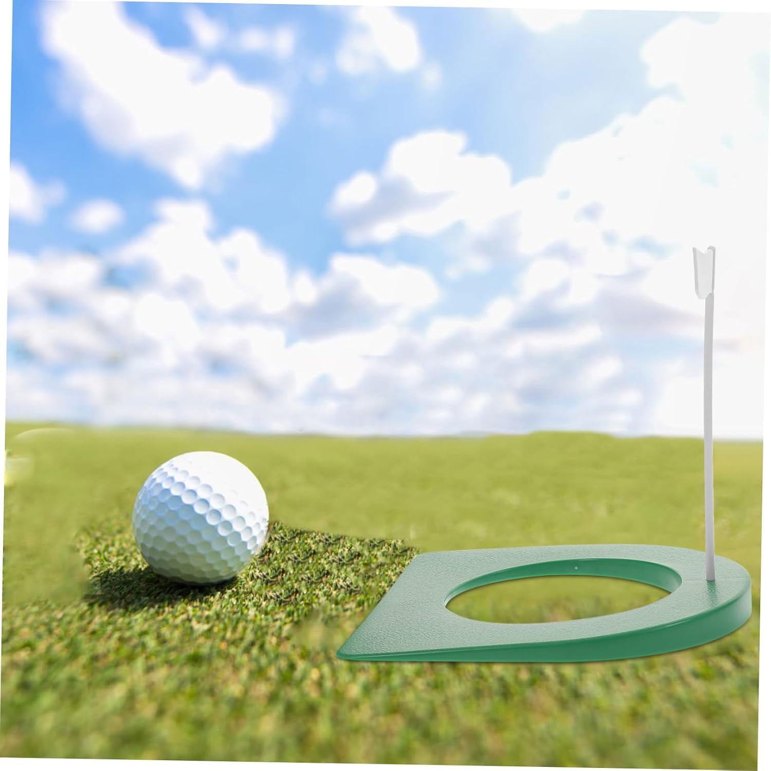 SUPVOX 6pcs Golf Putter Training Aid Portable Putting Cup for Indoor Golf Game