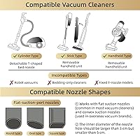 Vista 8 de TAILI 8 Pack Vacuum Storage Bags, Cube Combo Space Saver Bags (3 Jumbo +5 Medium), Vacuum Seal Bags for Clothing, Bedding, Comforters, Blankets