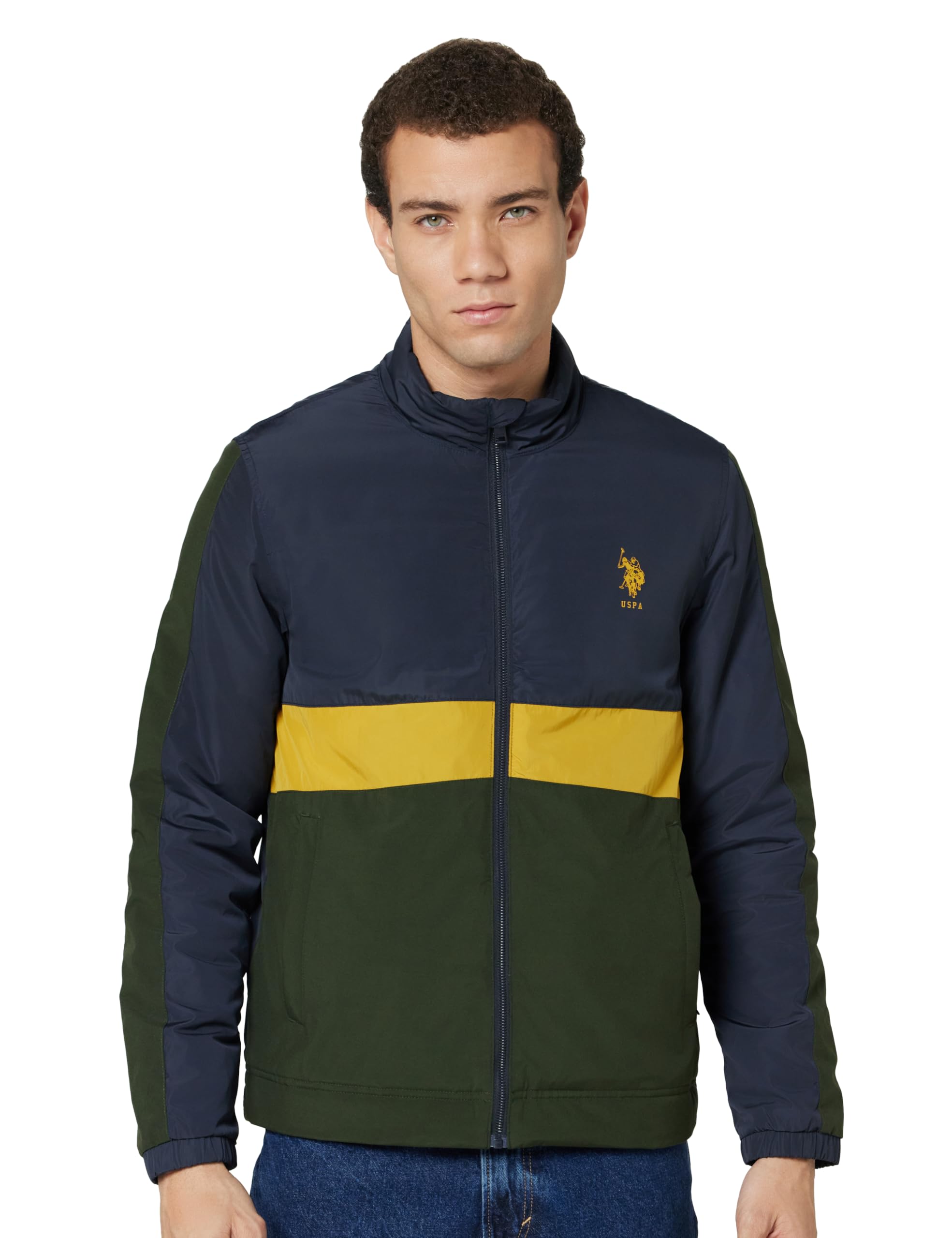 u.s. polo assn. Men's Polyester Standard A-Line Coat-picture-45