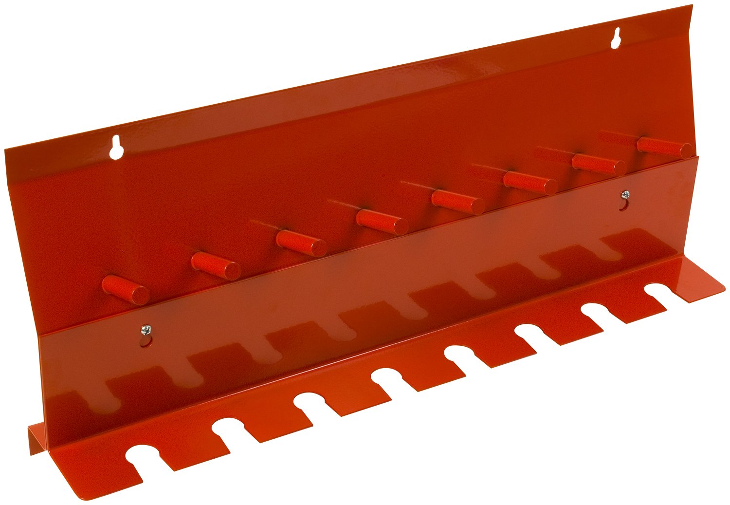 Steelman50010 8-Slot Wall Mounted Storage Bracket for Tools, Sockets, Wrenches, and Extensions