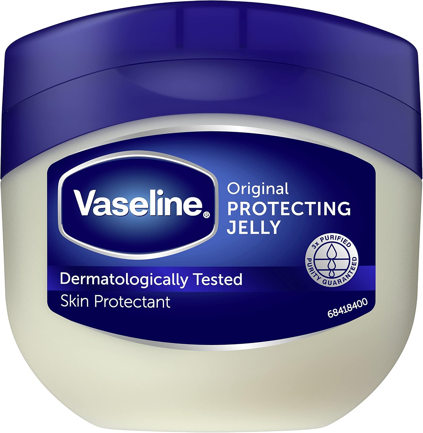 Vaseline Original Petroleum Jelly moistruiser skin care for cracked dry skin and eczema relief 6x 250 ml, 250 ml (Pack of 6)