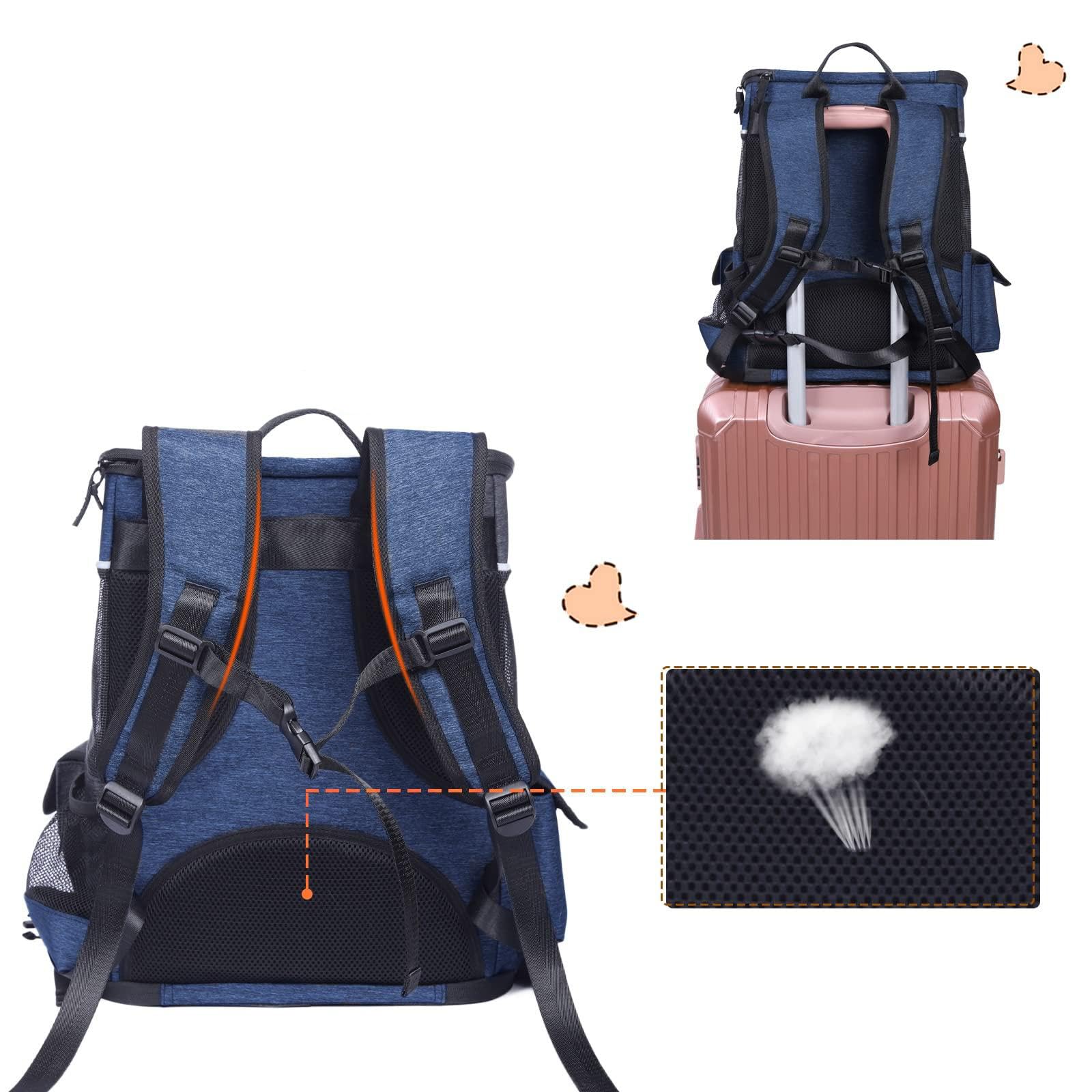 Amazon.co.jp: ペットキャリーバッグ 猫 犬 キャリーバッグ通気性