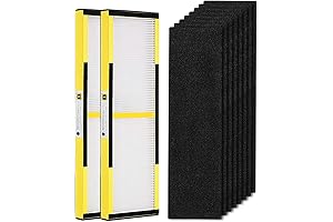 isinlive True HEPA AC4825 AC4300 Replacement Filter with Carbon Pre-Filters