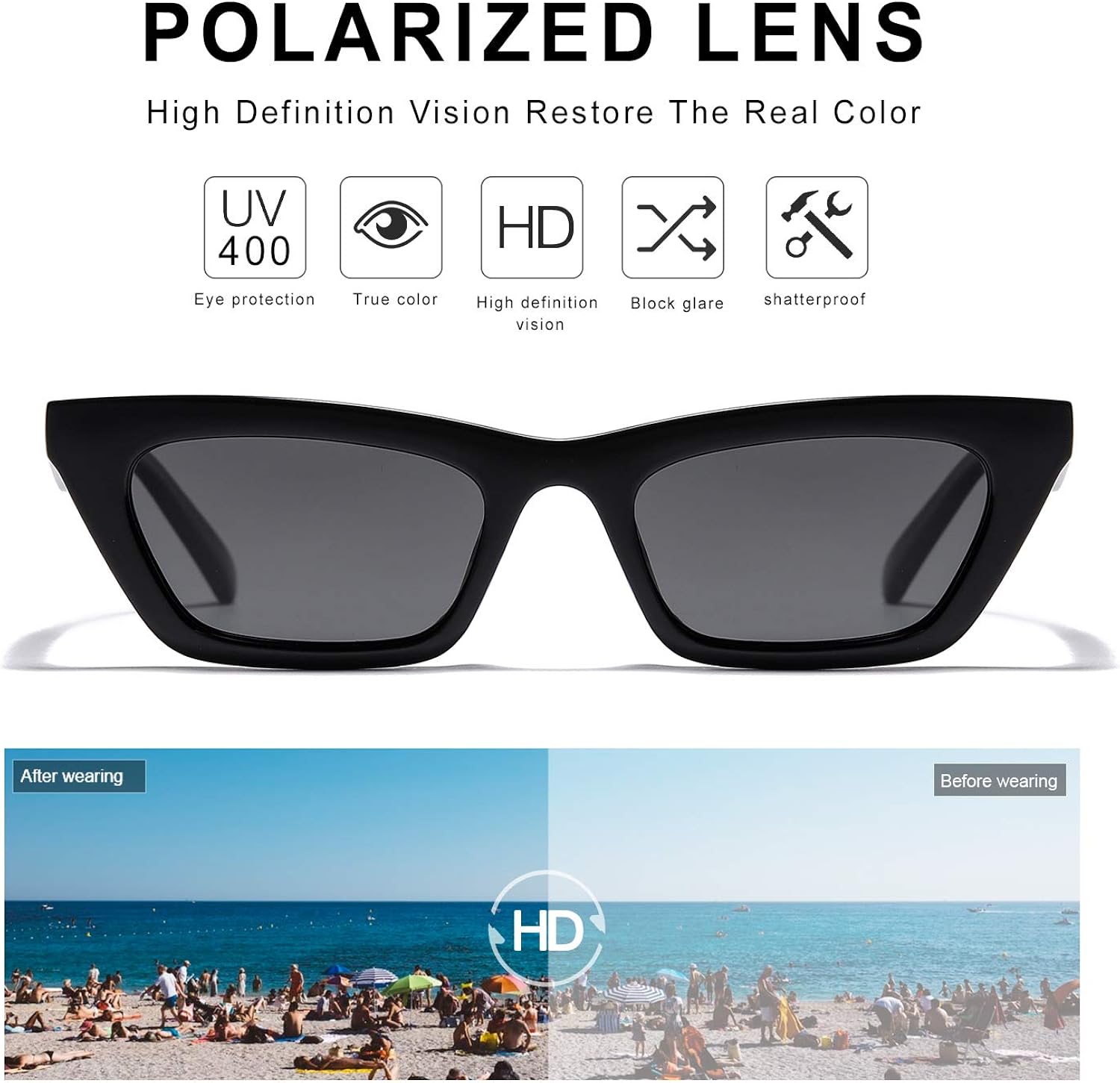 tiny square sunglasses