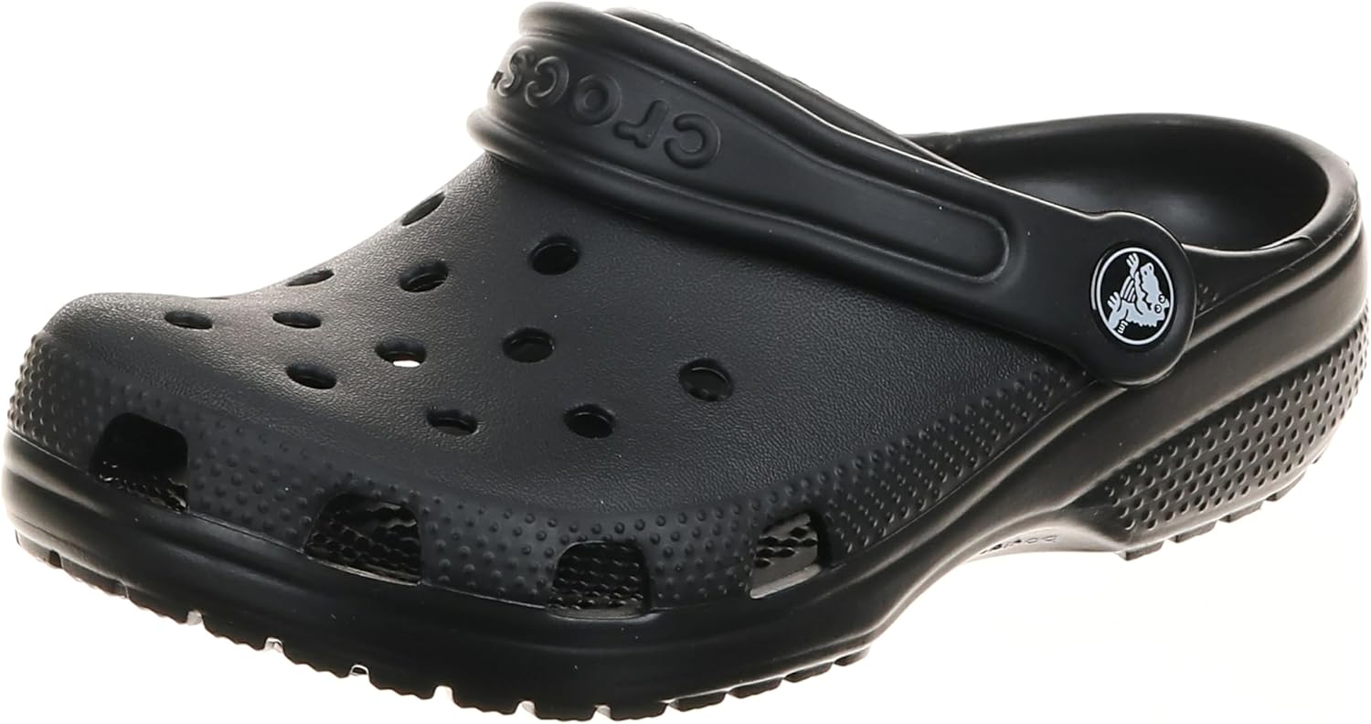 Crocs Unisex Kid's Classic Clog 2 UK Child Black