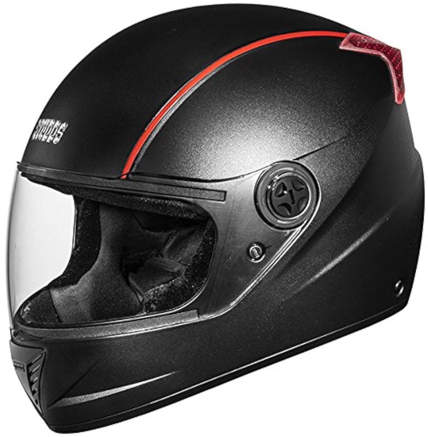 Studds Professional Full Face Helmet with thermoplastic Outer Shell (Black and Red, Medium ) : Buy Online at Best Price in KSA